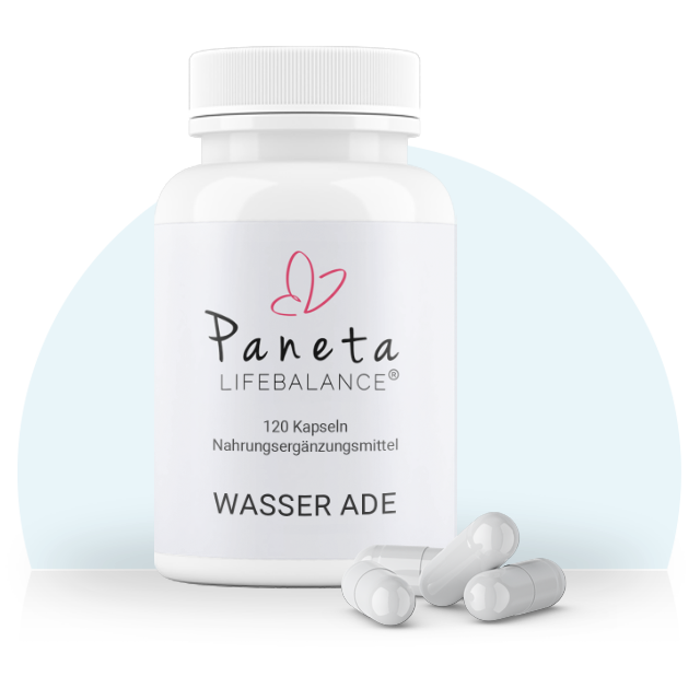 Wasser Ade -Nahrungsergänzungsmittel von Paneta Lifebalance