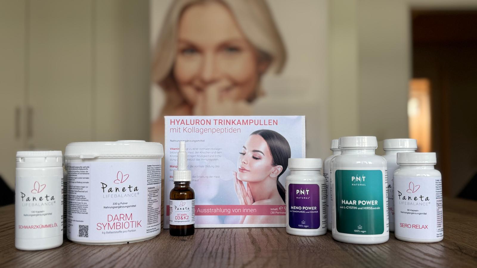 Unsere Produkte - Nahrungsergänzungsmittel von Paneta Lifebalance